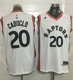Toronto Raptors #20 Bruno Caboclo White Stitched NBA Jersey,baseball caps,new era cap wholesale,wholesale hats